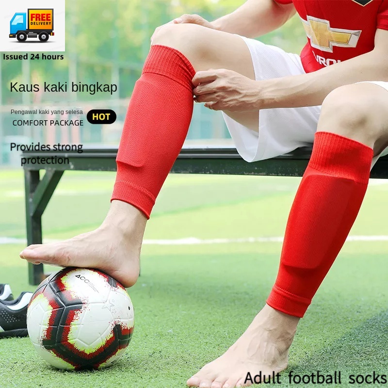 Meias de futebol de bezerro Meias de futebol respiráveis ​​de verão Meias Leggings Masculinas e Femininas Meias Adulto Futebol Profissional Meias de Treinamento Meias Infantis de Futebol