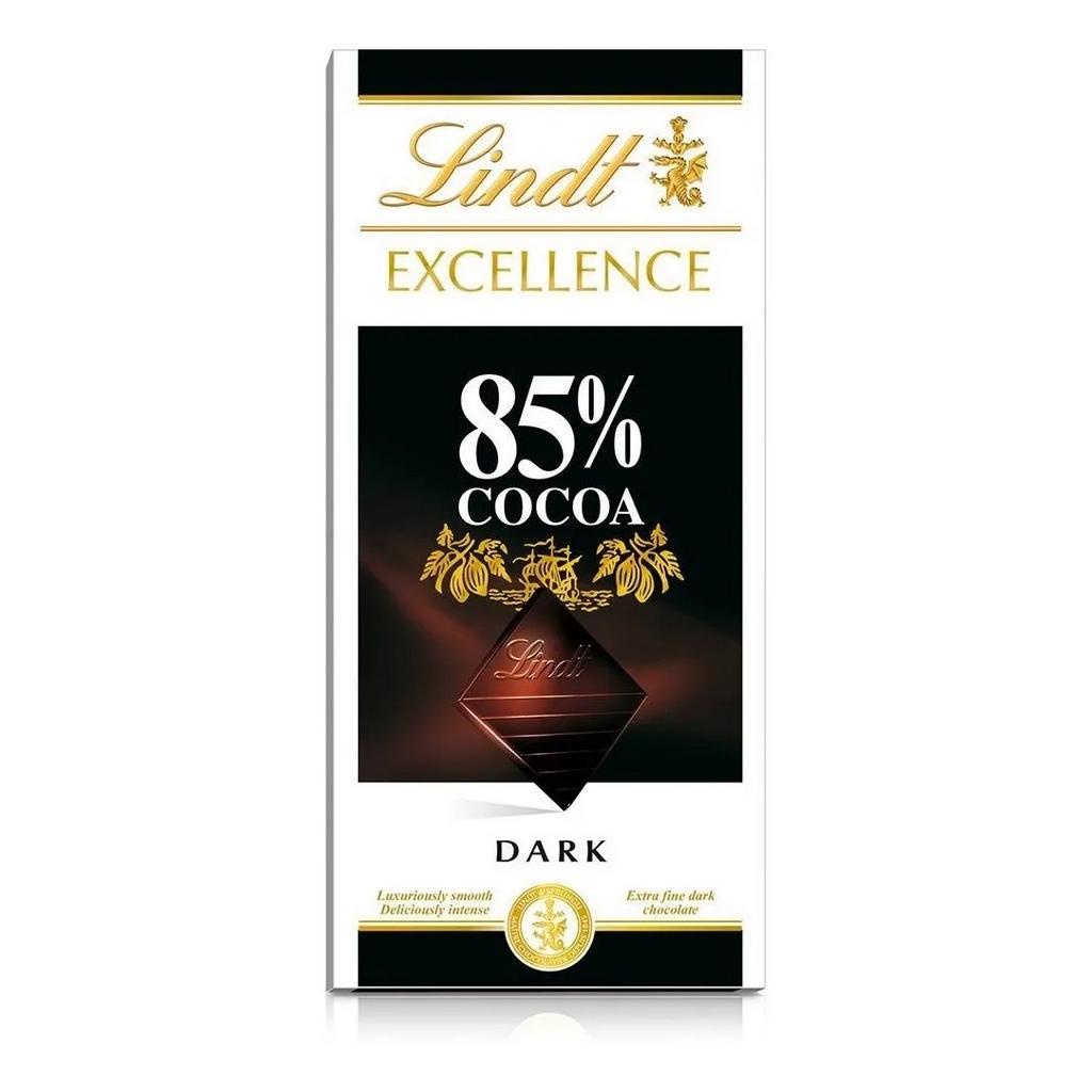 CHOCOLATE LINDT EXCELLENCE 85 COCOA DARK 100G Shopee Brasil