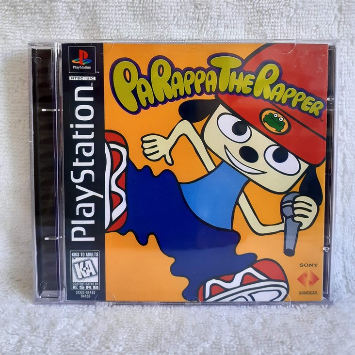 PARAPPA THE RAPPER JOGO REPRÔ PARA PLAYSTATION 1 | Shopee Brasil
