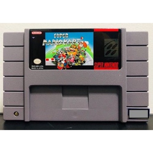 Jogo Super Mario Kart - Super Nintendo