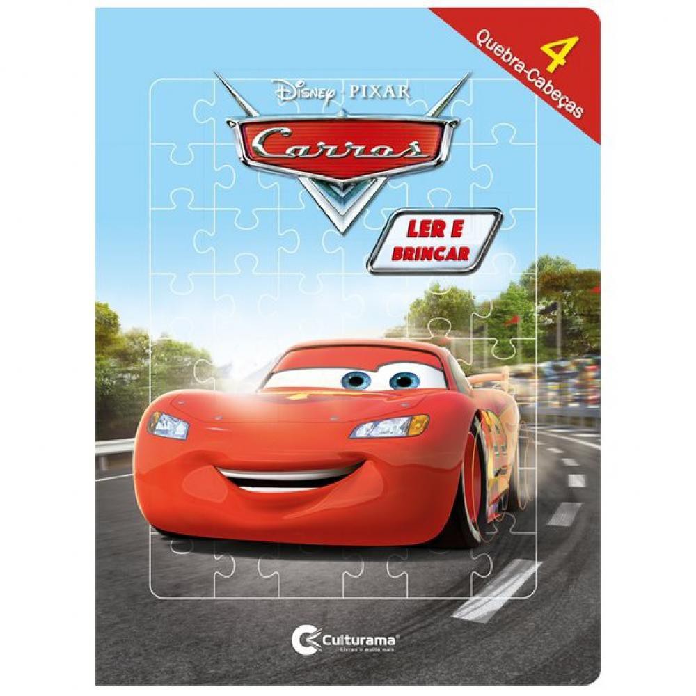 Quebra-Cabeça com Contorno - Disney - Carros 3 - Relâmpago McQueen