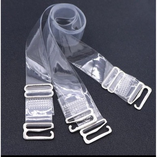 Kit com 3 pares de alças transparente para sutiã alça de silicone removível