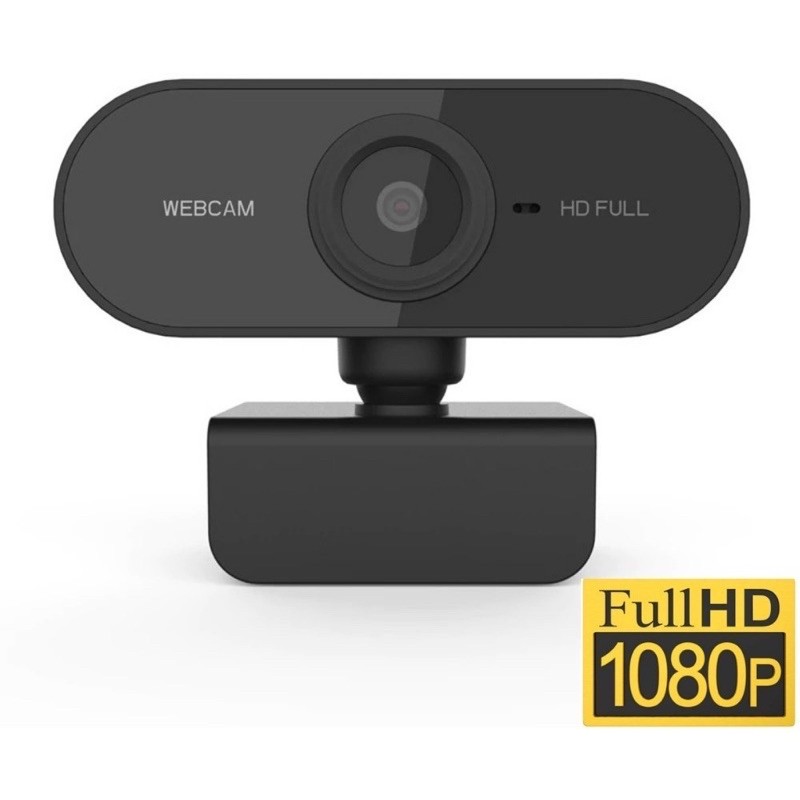 Câmera Full HD 1080p Webcam Com Microfone Visão 360º