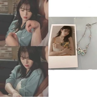 borboleta Han So Hee No entanto, a mesma pulseira coreana estilo elegante, de alta qualidade cristal de pulseira