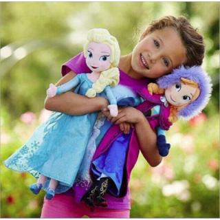 Disney Frozen Febre Elsa E Anna 40 cm 50 cm Bonecas De Pelúcia