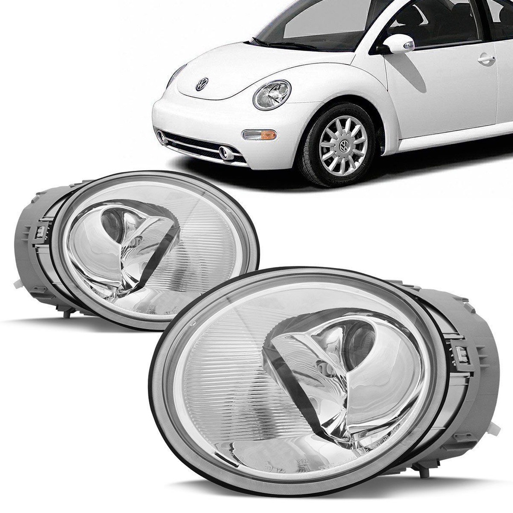 Farol New Beetle 98 99 2000 2001 2002 2003 2004 2005 Halogeno | Shopee ...