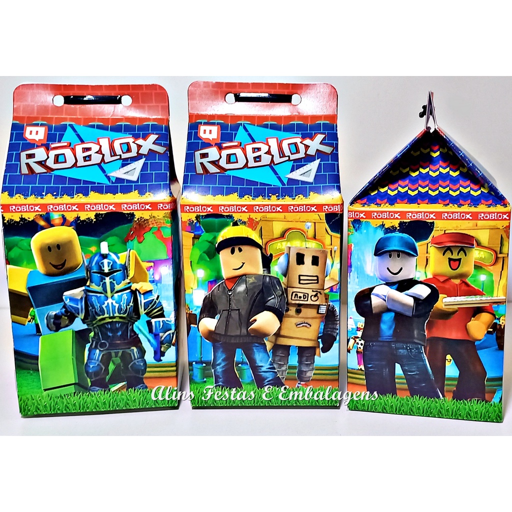 35 Jogos da Velha Velha Roblox Lembrancinha de Anivers