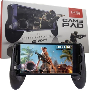 suporte controle celular game pad com analógico + gatilhos