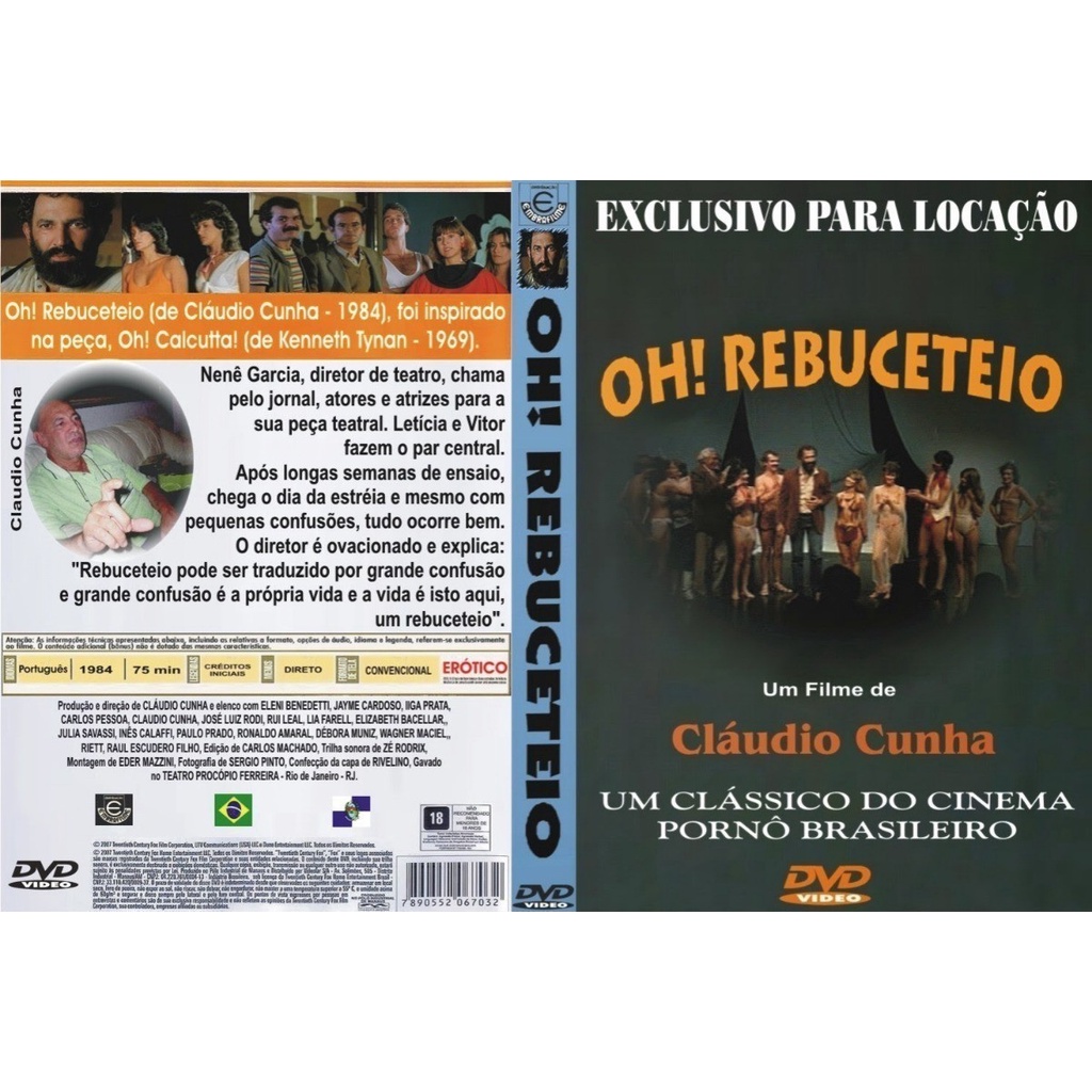 Dvd Oh! Rebuceteio - Filme Nacional REF:04IE | Shopee Brasil