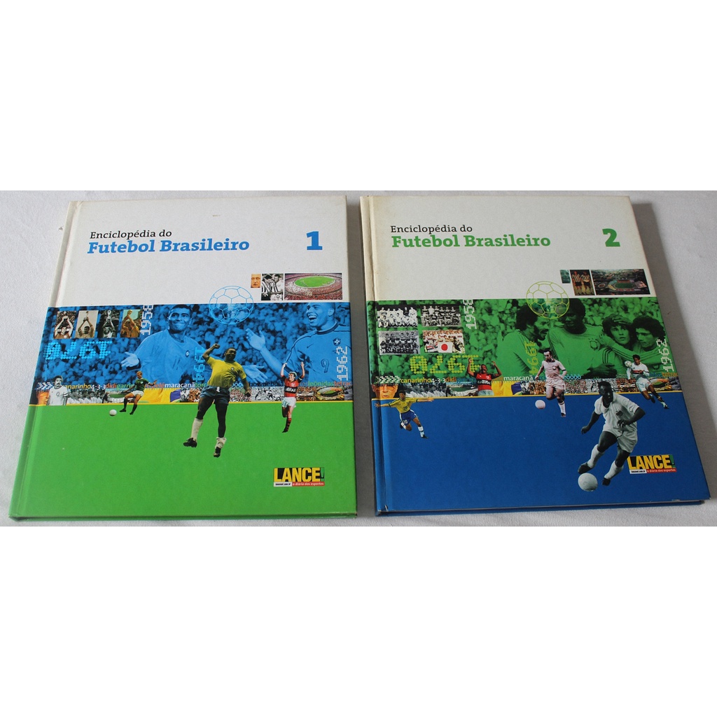 Livro Enciclopédia Do Futebol Brasileiro - 2 Volumes | Shopee Brasil