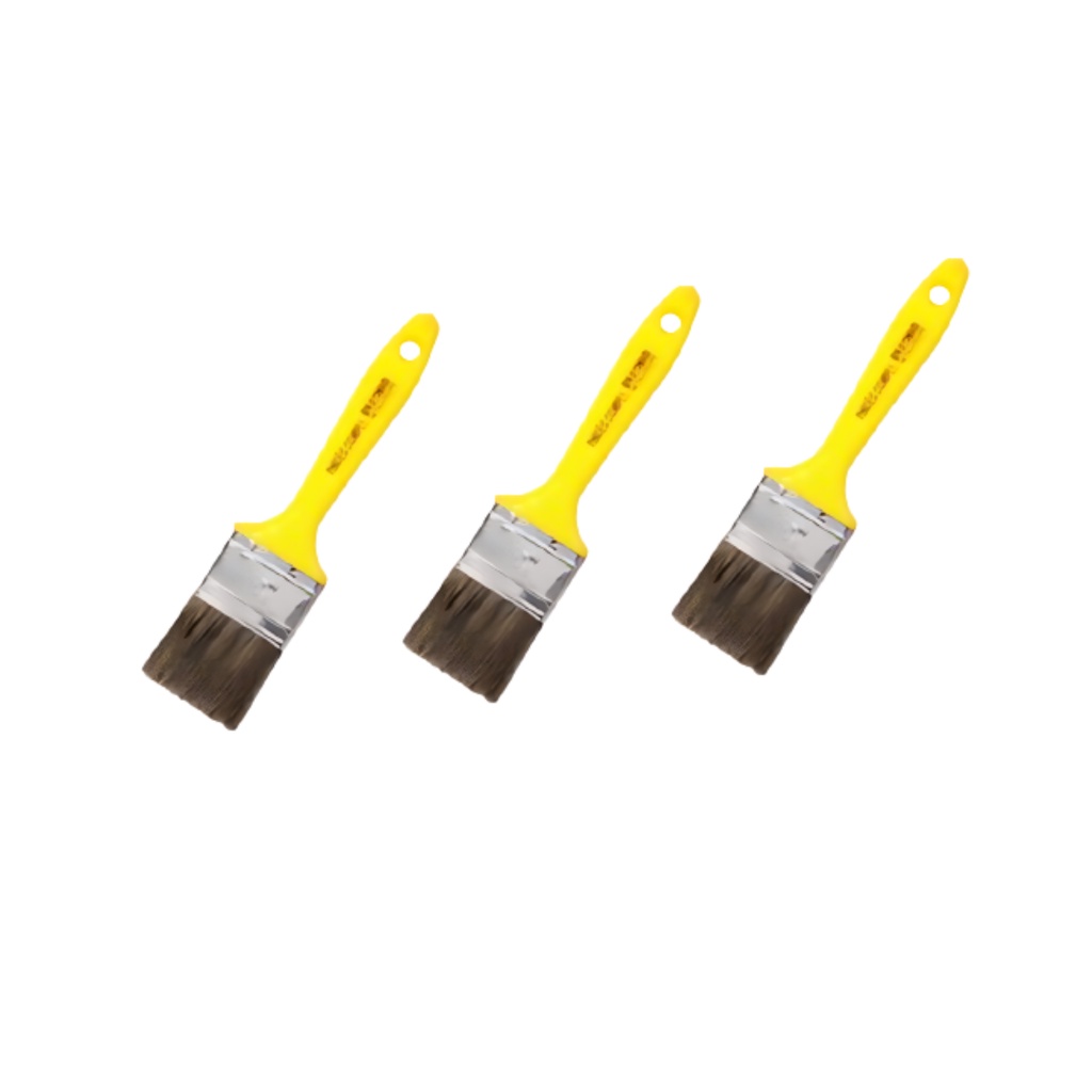 Kit 3 Pincel Trincha 2 pol para Tinta Esmalte Cabo Amarelo - Compel ...