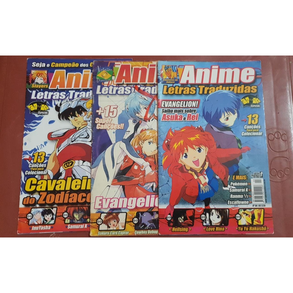 Revista Anime Letras Traduzidas Atualizado Jan/2025 | Shopee Brasil