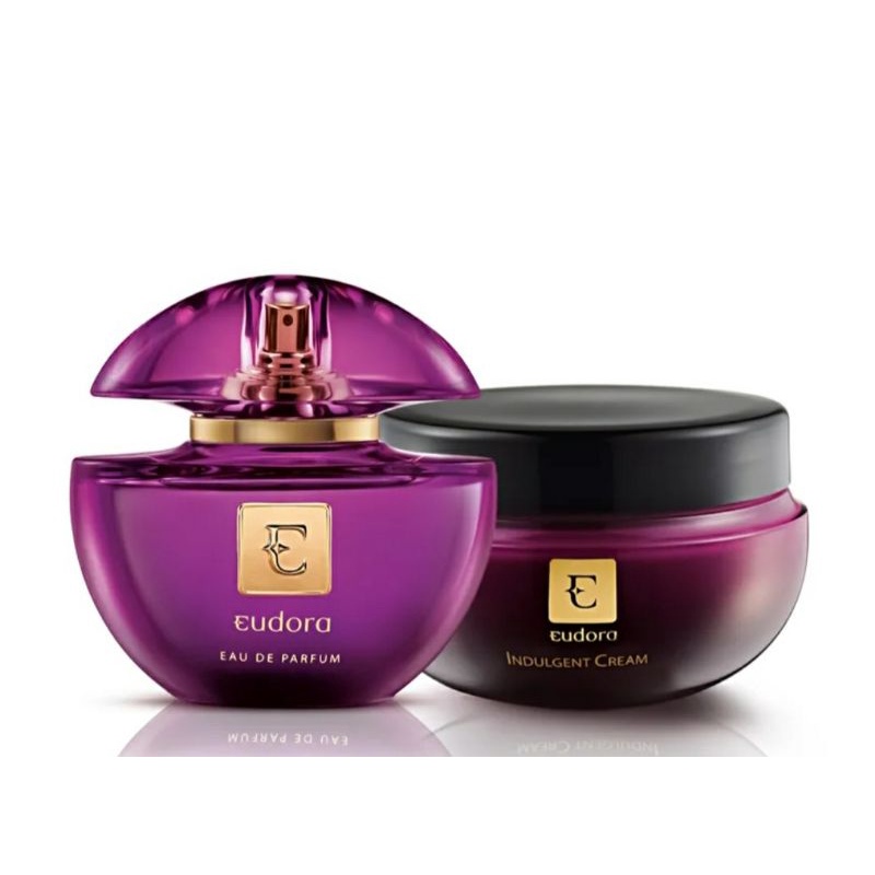 Kit Eudora Roxo Eau De Parfum 75ml + Creme Hidratante Desodorante ...