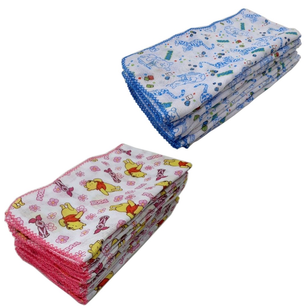 Fralda De Pano Bebê Do Pooh/puff 70x70cm | Shopee Brasil
