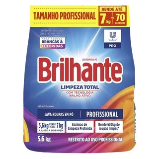 Sabão Em Po Brilhante 5,6Kg