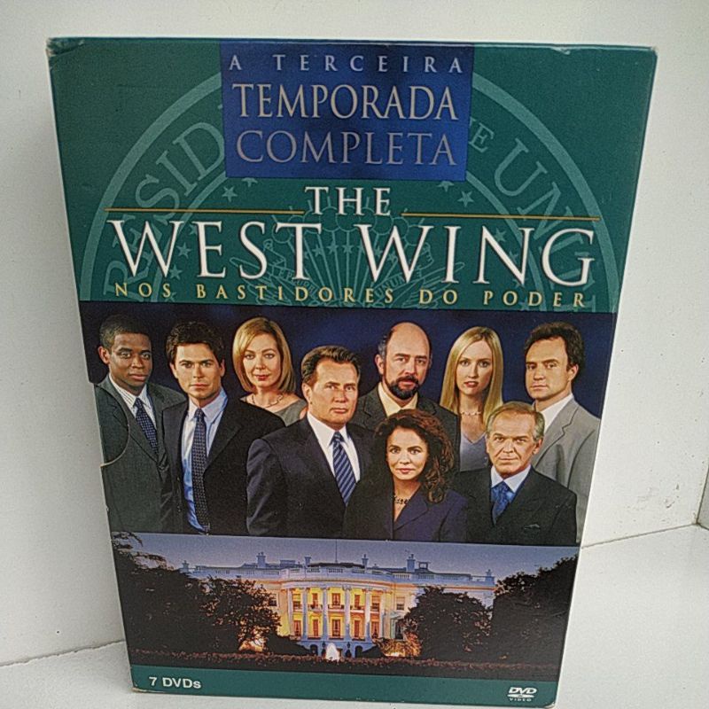 DVD box The West Wing a terceira temporada completa. | Shopee Brasil