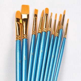 Kit De Pincéis Para Pintura Óleo, Acrílico, Aquarela, Tecido e Artesanato Em Geral