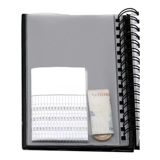 Envelope Saco Canguru Transparente 21x15 p/ Agendas Cadernos 100 unidades