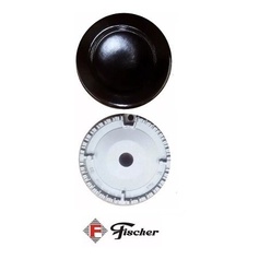 Kit Espalhador Tampa + Queimador Peça Fogão Fischer Grande ORIGINAL