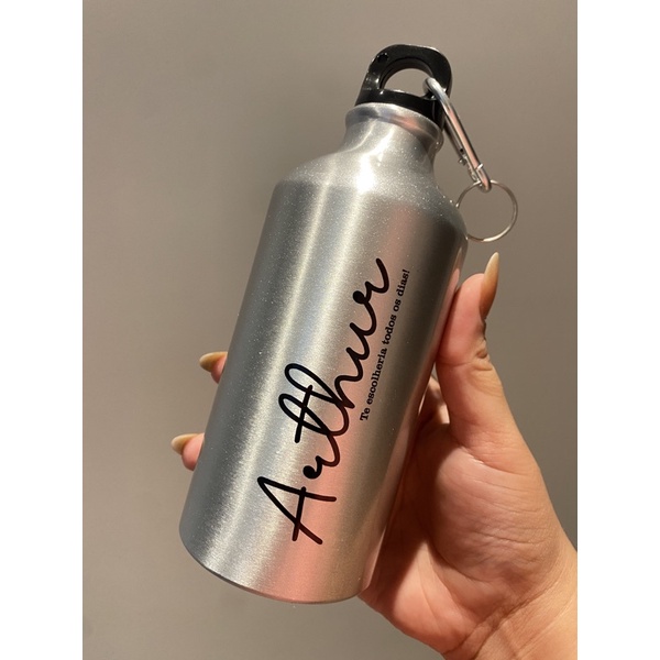 Squeeze Personalizada Nome + Qr Code | Shopee Brasil