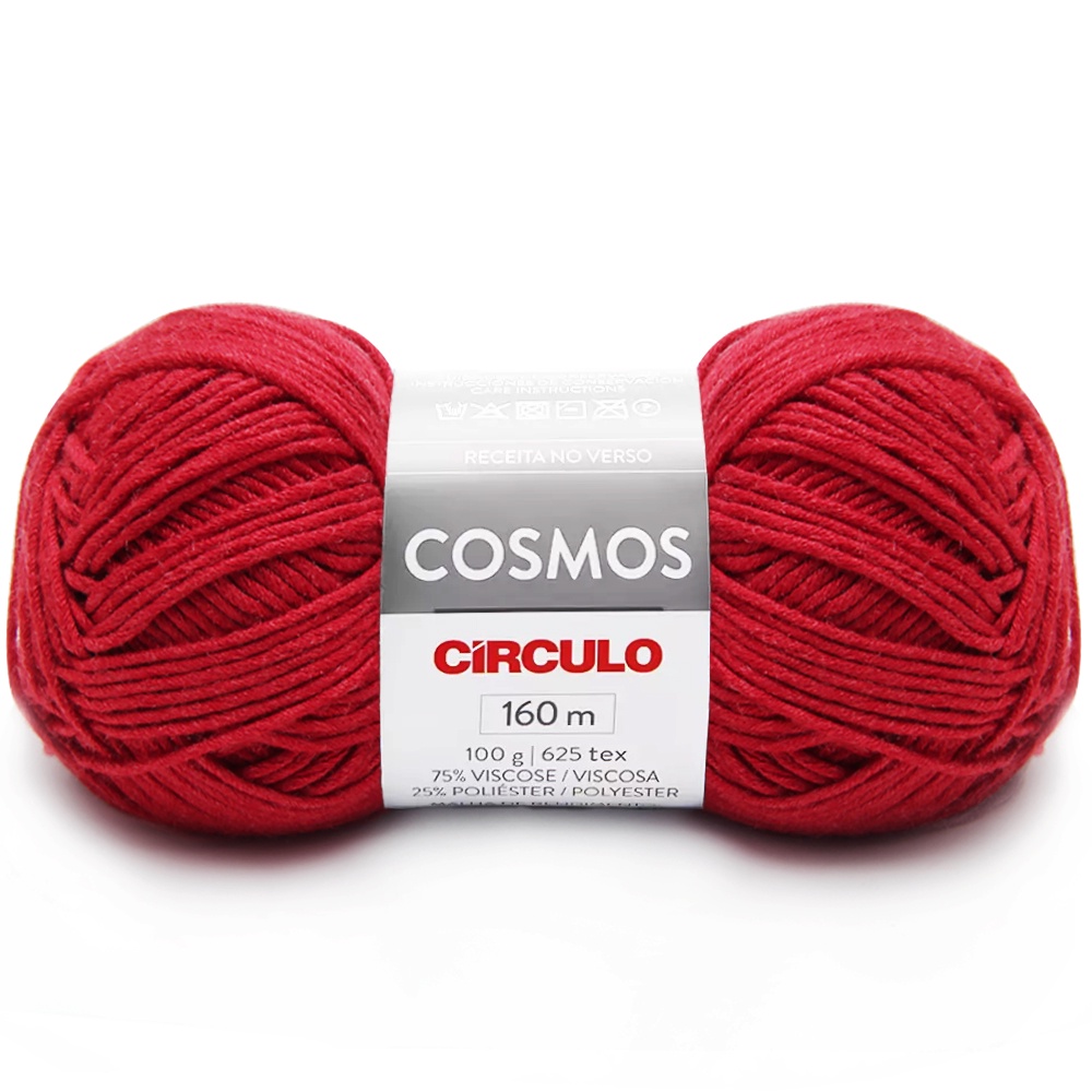 Fio Cosmos Circulo 100g 160mts Tex 625 Crochê E Tricô | Shopee Brasil