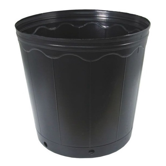 KIT 05 Vaso Plastico Pote para Muda 15 Litros