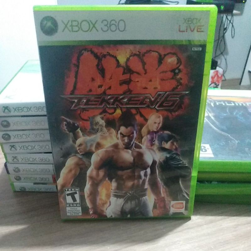 Jogo De Luta Tekken 6 Xbox 360 Original Mídia Física