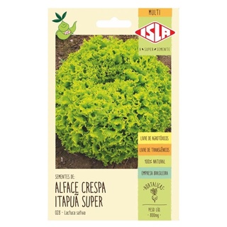 Sementes De Alface Itapuã Super Crespa 100% Natural - Isla