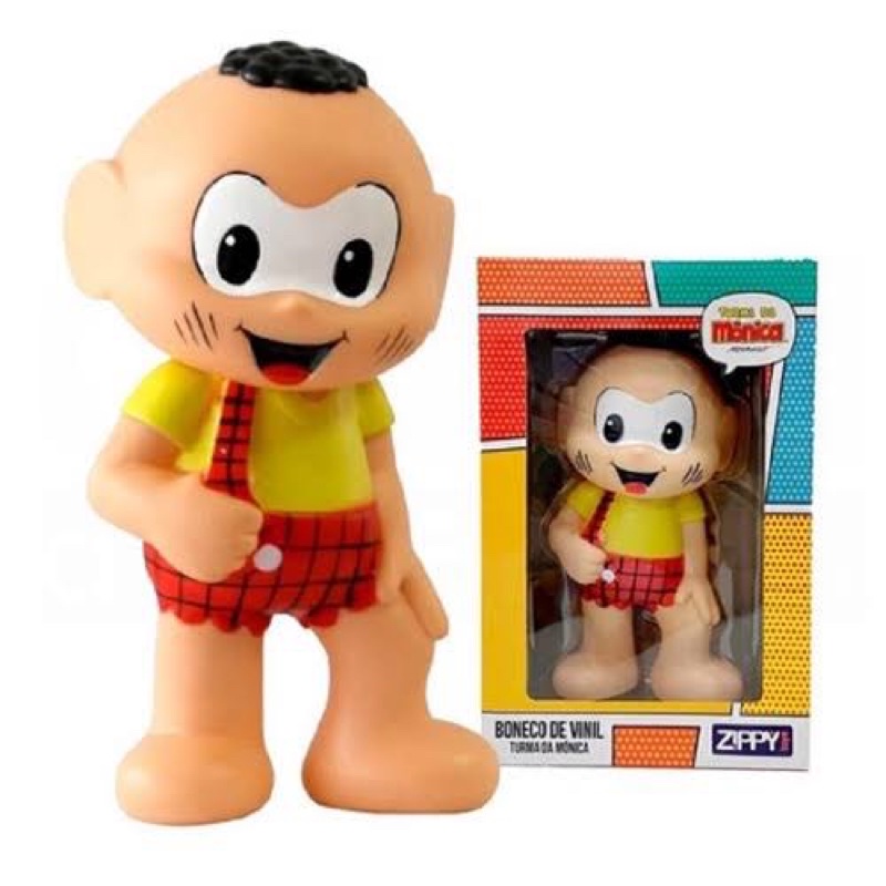 Boneco Vinil Turma Da Mônica 18cm Personagens Mônica Magali Cascão Cebolinha A Escolher Shopee 7048