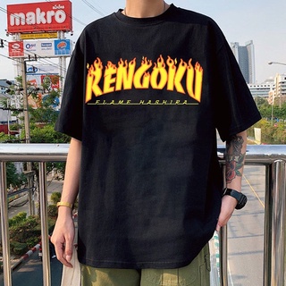 Camisa Camiseta Anime Demon Slayer Hashira Fogo Rengoku