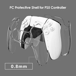 PS5 Rígido Transparente Controlador Caso Ultra Slim Capa PC Case Protetora Para Playstation5
