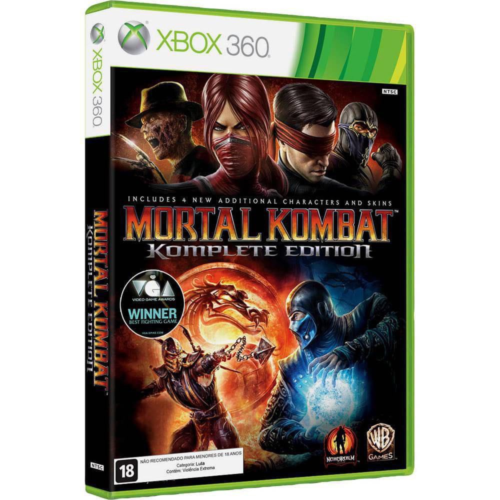 Mortal Kombat Komplete Edition Xbox 360 game