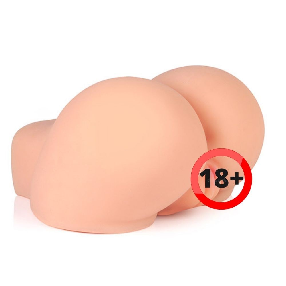 Bundão Mulher Gigante Realística Vagina E Anal Cyberskin 4kg