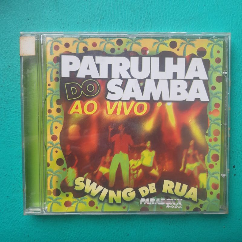 CD Patrulha do Samba Ao Vivo - Swing de Rua | Shopee Brasil