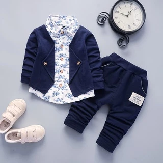 Duas Peças/Roupa Infantil casual De Para Meninos De 0-4 Anos
