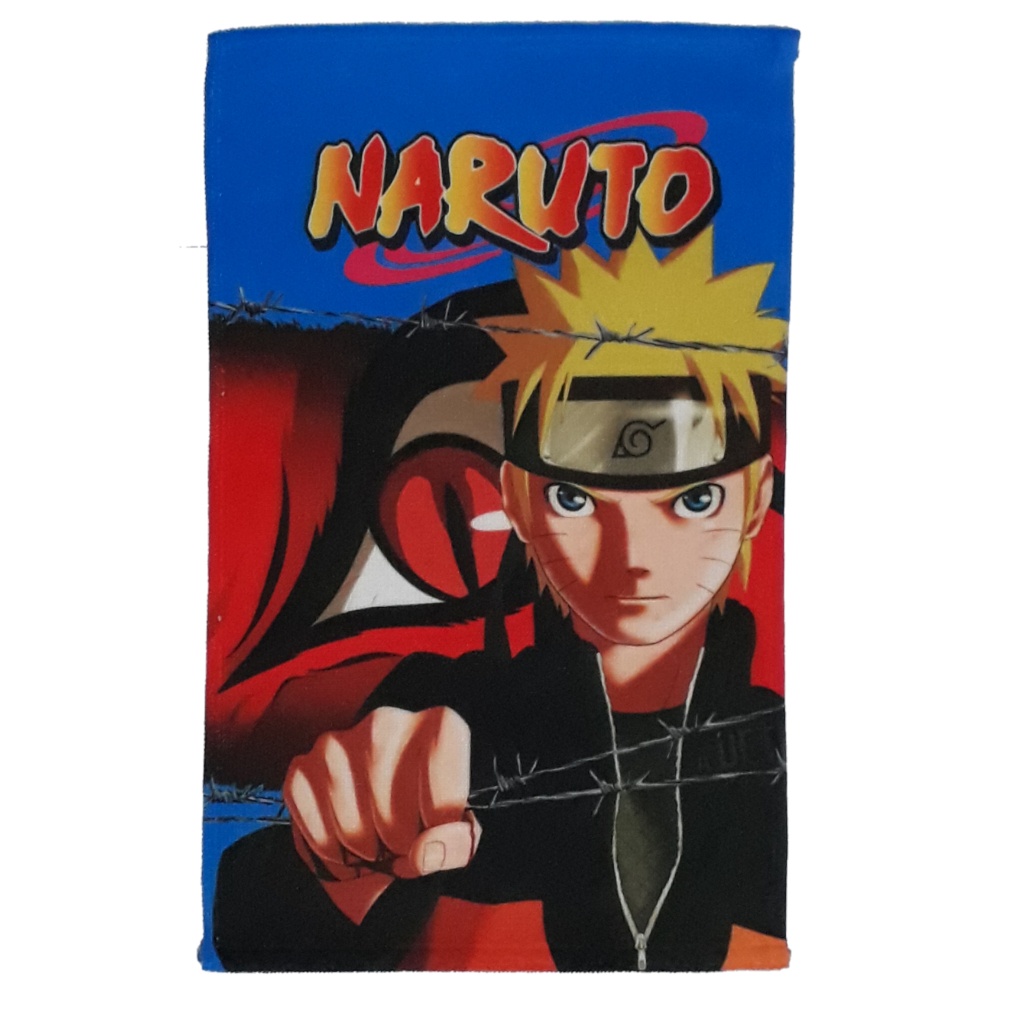 Toalha de rosto simples Naruto Shippuden akatsuki sasuke kakashi