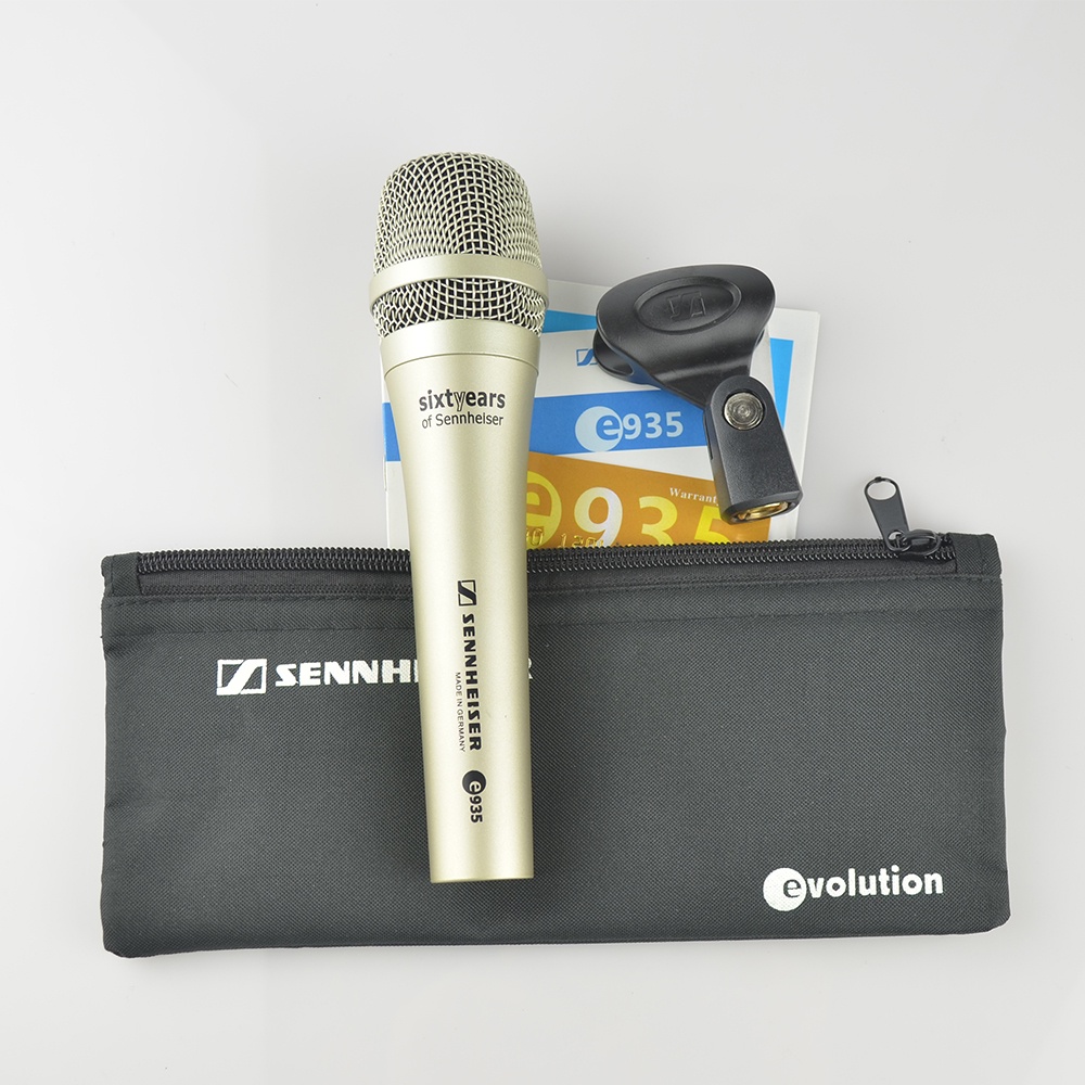 Microfone Sennheiser E935 sixtyears vocal Com Fio Para Estúdio De