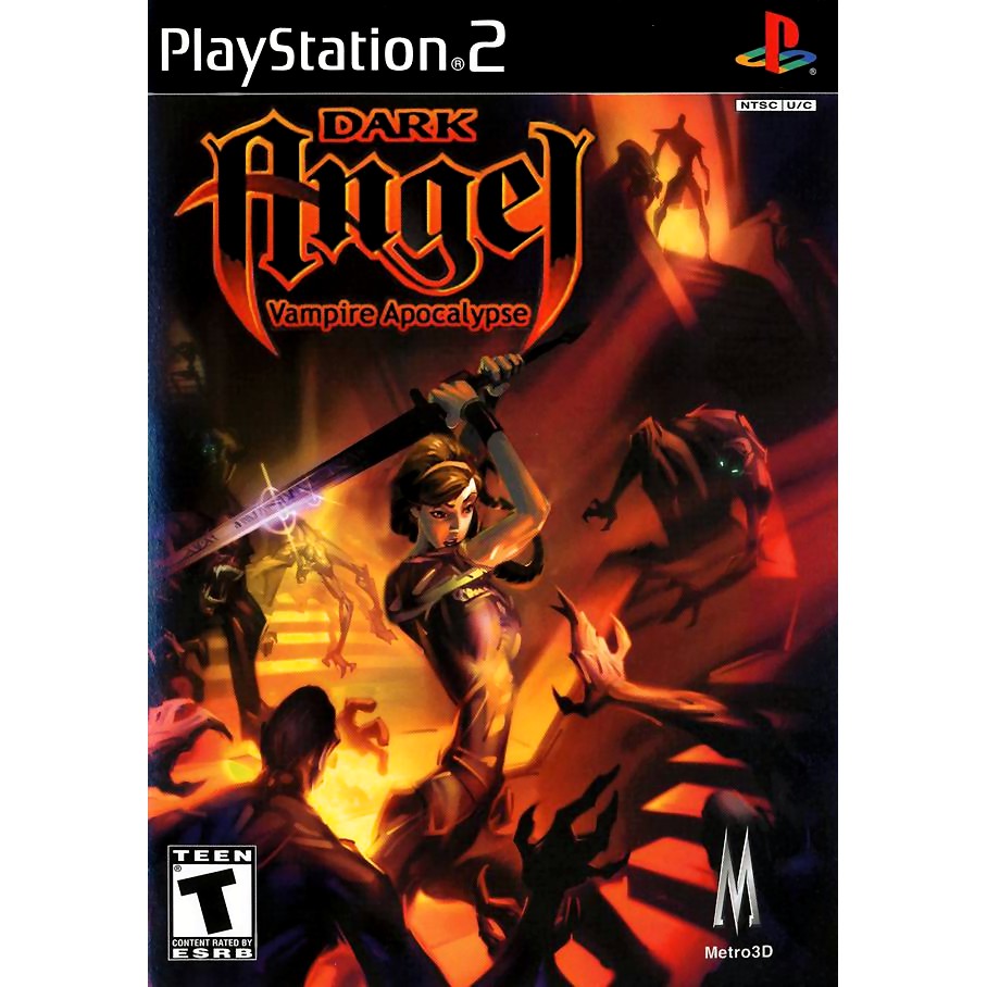 Dark Angel Vampire Apocalypse jogo playstation ps2