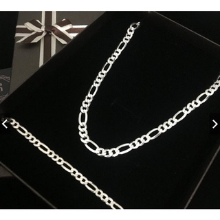 KIT Conjunto Corrente e Pulseira Cordão grosso 70 cm Barato Aço Cirúrgico Inox Masculino 3 POR1 4 mm