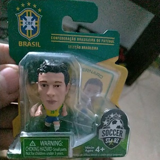 Mini Craques Bonecos Seleção Brasileira 2014 - SoccerStarz