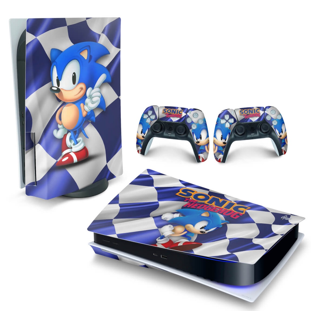 Skin Xbox 360 Controle - Sonic The Hedgehog - Pop Arte Skins