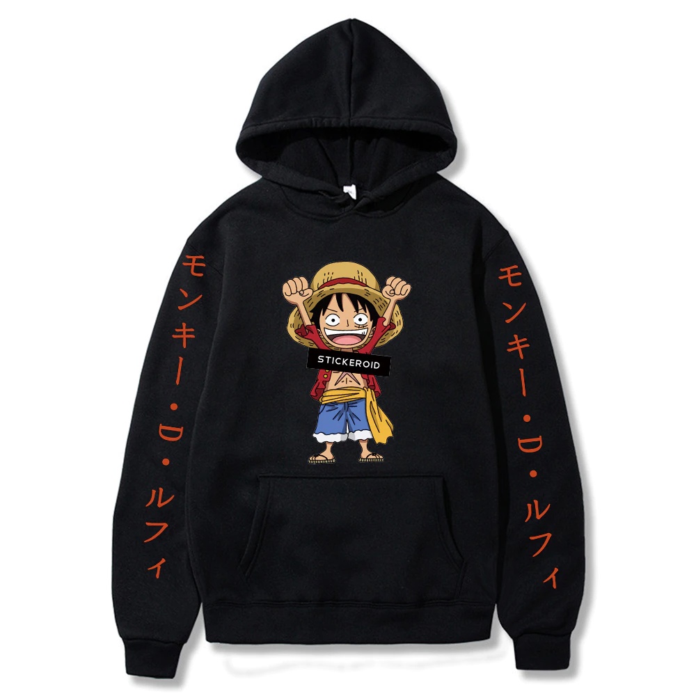 Blusa Moletom Anime Piece Pirata Luffy Mangá