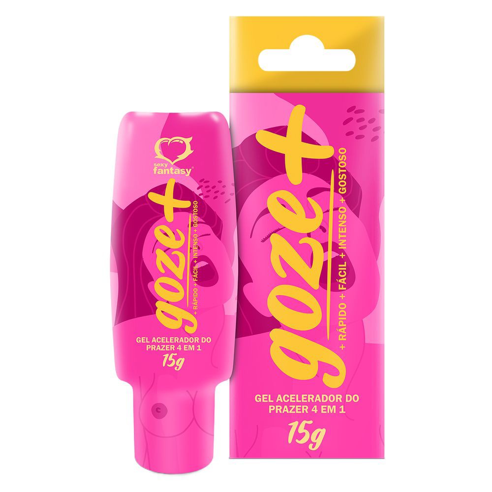 Estimulante Excitante Feminino GOZE MAIS ativador do Prazer 15g- Orgasmo em  minutos - SEXY FANTASY | Shopee Brasil