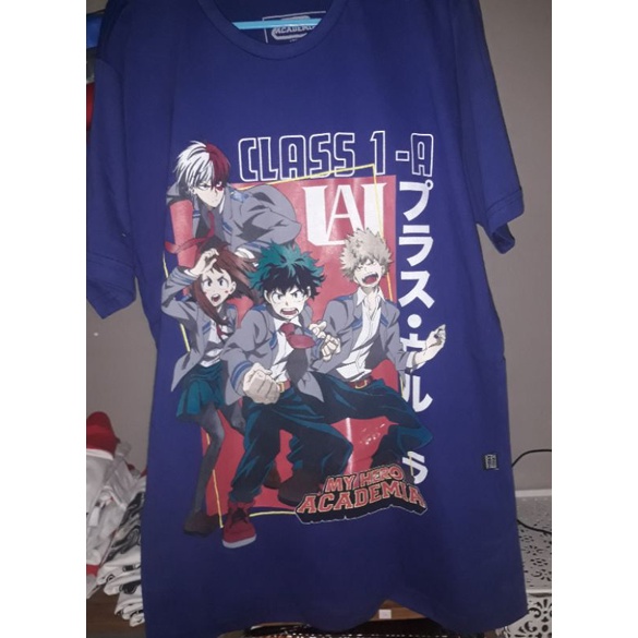 Camiseta My Hero Academia UA Grupo Clube Comix - Super Geek - A