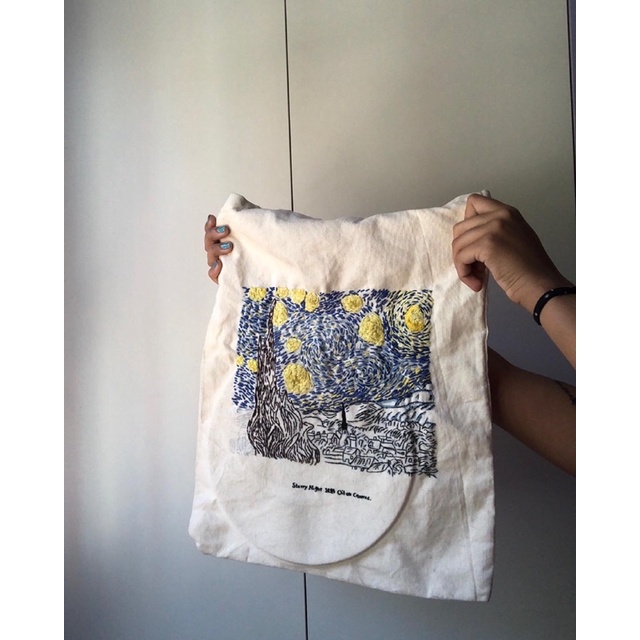 Ecobag Van Gogh - Uma Noite Estrelada - Bolsa Ecológica