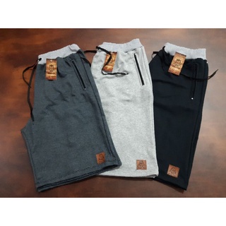 kit 3 Bermudas moletom TOP Academia Ziper no BOLSO Envio imediato !!!