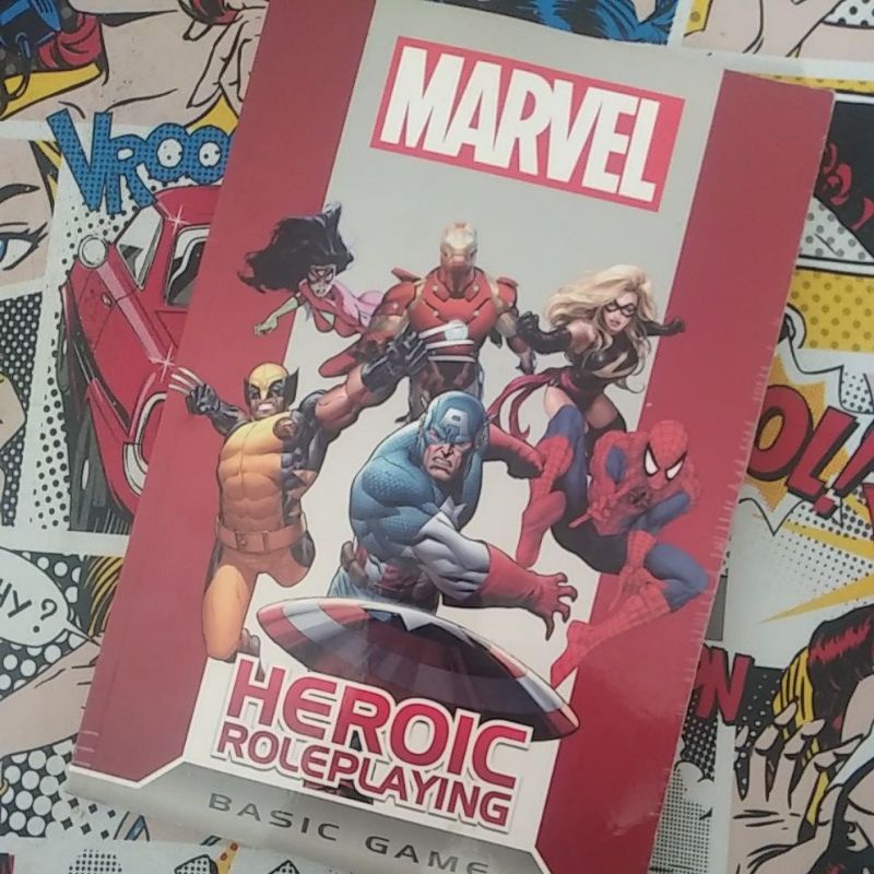 Marvel Heroic Roleplaying Basic Game (Livro em Inglês) | Shopee Brasil