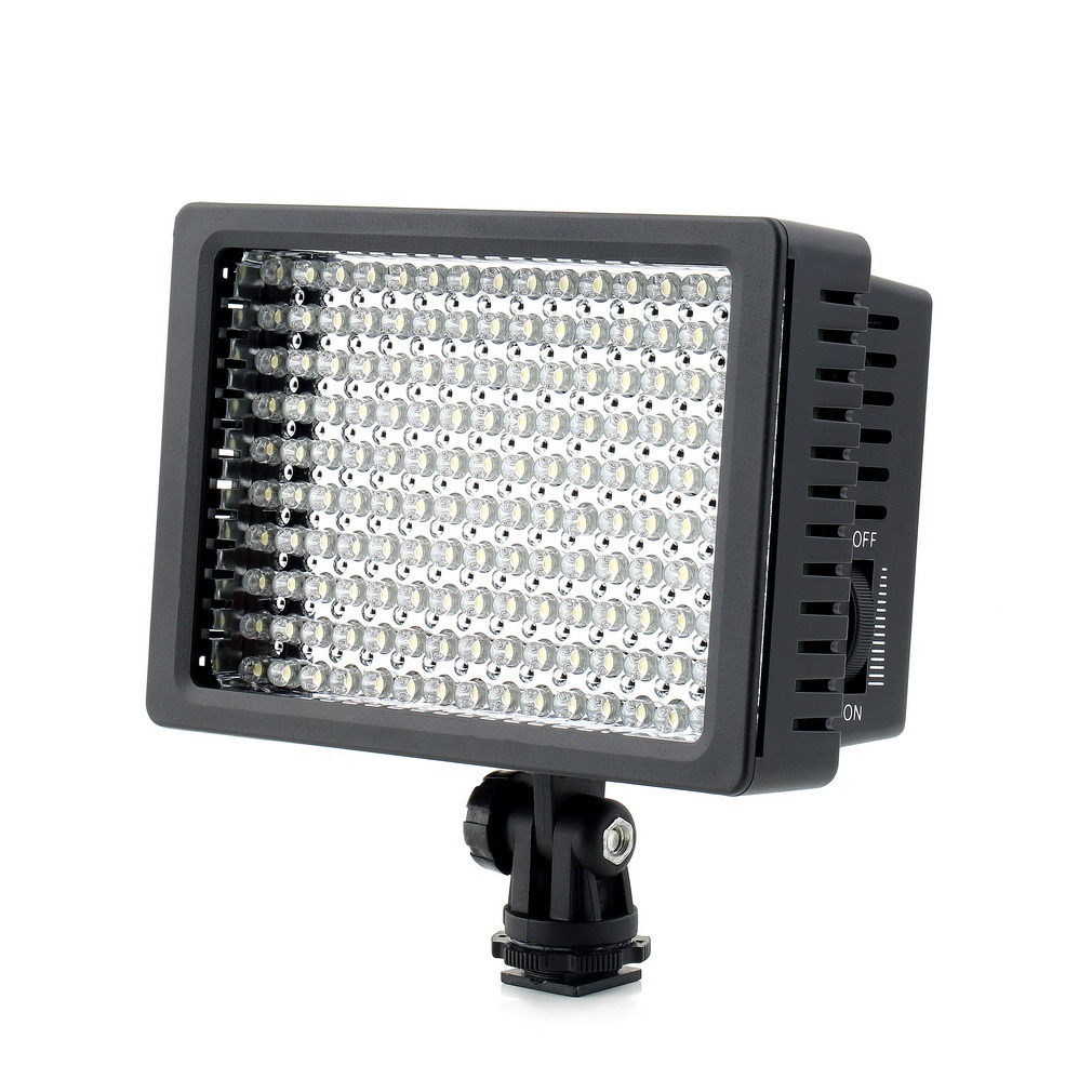 Iluminador Profissional Led Hd 160 Foto Video Filmagem Light