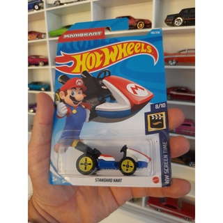 Standard Kart Mario Kart #166 8/10 Screen Time 2021 Hot Wheels