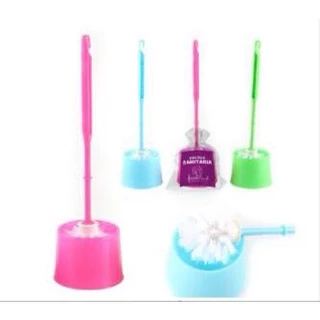 Escova Sanitária Para Banheiro ES-02 Vaso Sanitário Privada Em Plástico com Suporte 8*32*9cm